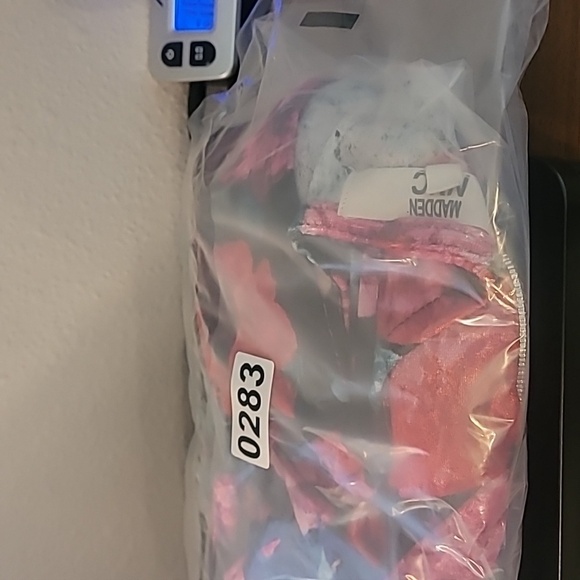 Madden Floral Velvet Crop Top Size XS Long Sleeve Rhinestone Sweetheart Coquette - Picture 12 of 12